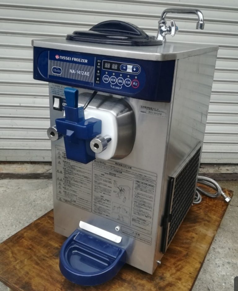 日世 卓上ソフトクリームサーバー 2台入荷しました！NA1412AE 高見商会株式会社