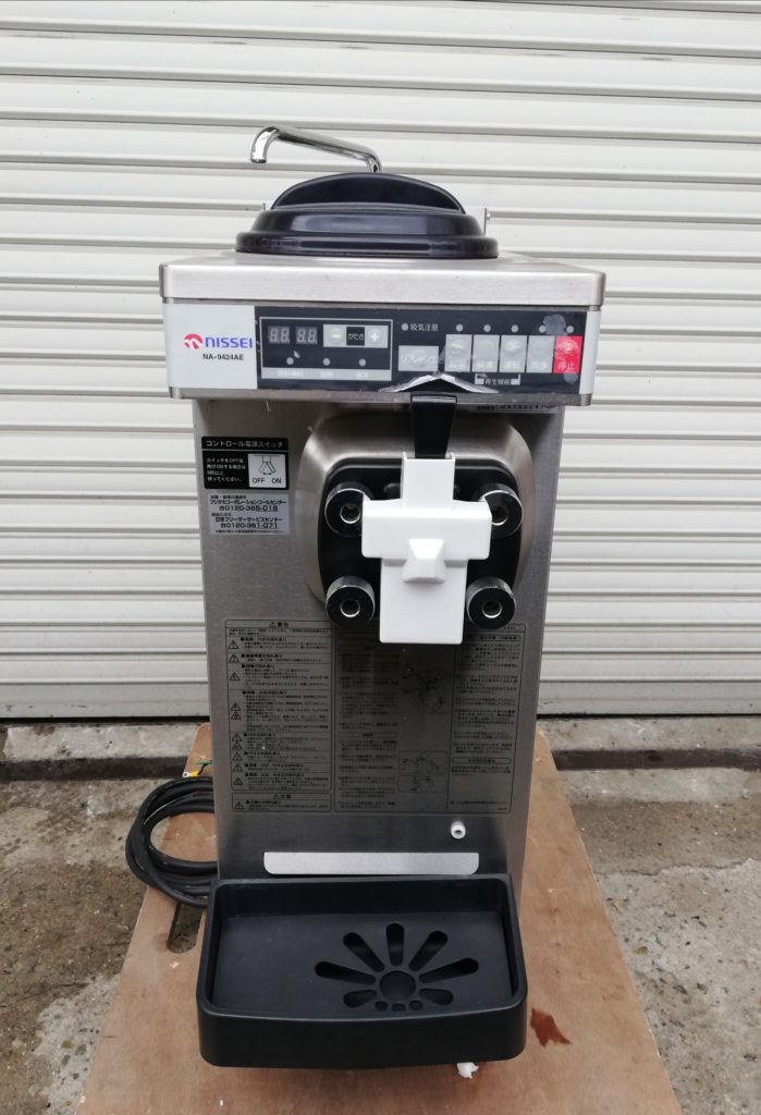 日世！卓上ソフトクリームサーバー、NA9424AE入荷しました！ 高見商会株式会社